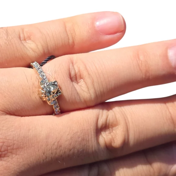 New La Medusa Crystal Ring Sz 25 (Us 11) Retails $295 Currently - Picture 6 of 8